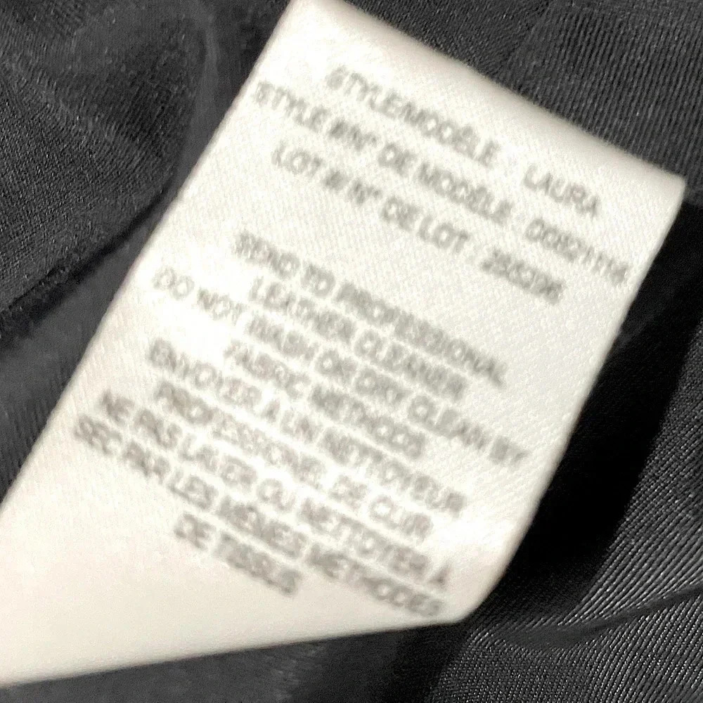 Theory Laura Leather Wool Cashmere Jacket Coat Size Medium - Picture 13 of 14
